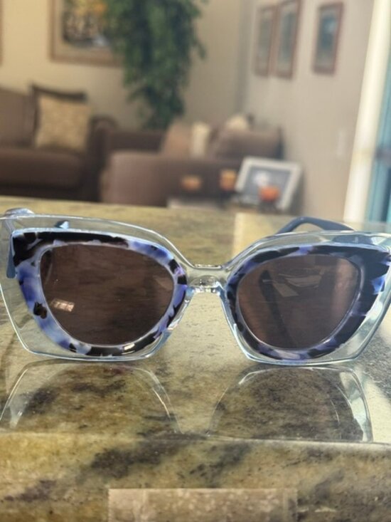 Face à Face Halos 1 Sunglasses Blue Crystal, 47-22-145 NWT/Case - Free Shipping! main image 14
